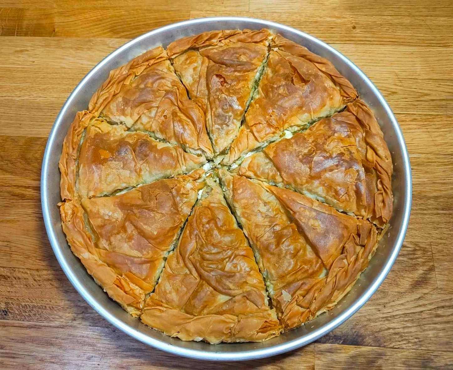 Leek & Feta pie